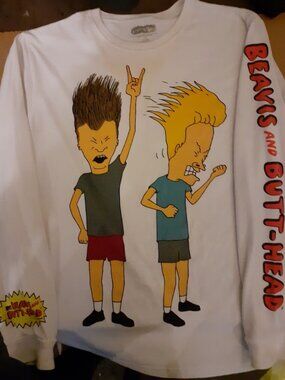 Beavis and Butthead Headbanger longsleeve Large